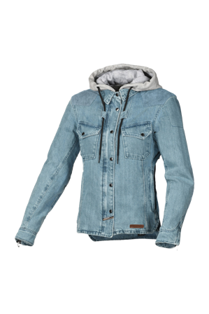 Hanorac Moto Macna Inland Femei albastru deschis M