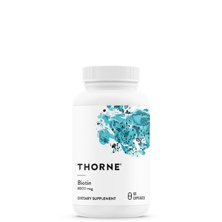 Thorne Research Inc. Biotin-8, 60 kapsler