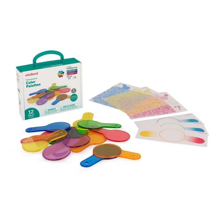 MINILAND Transperanta paletter 12/fp - Lyreco - Skola och förskola - Klassrummet / Lära - Sensoriska produkter