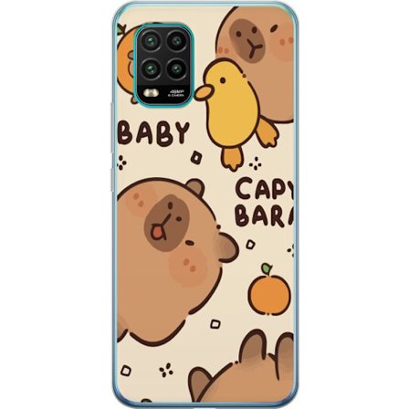 Kompatibel Mobilcover til Xiaomi Mi 10 Lite 5G Kawaii Baby Kapybara