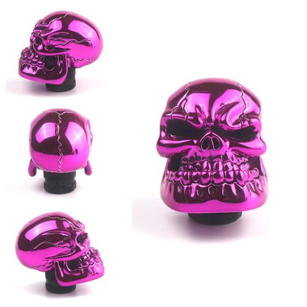 Universal Gear Shift Knob, Skeleton Skull Head Car Modified Gear Shift Kno
