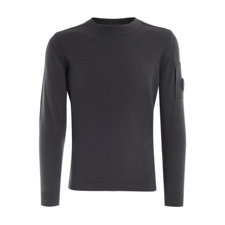 C.p. Company, Knitwear Grijs, Heren, Maat:S,polyester