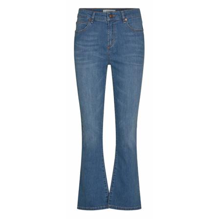 IVY Copenhagen, Johanna kick flare wash new Tacna jeans Blauw, Dames, Maat:W29 L28,polyester