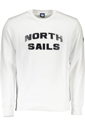 North Sails Felpa Senza Zip Uomo Bianco
