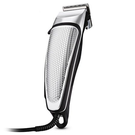 Profesjonell hårklipper for menn, husholdningshårklipper sølv