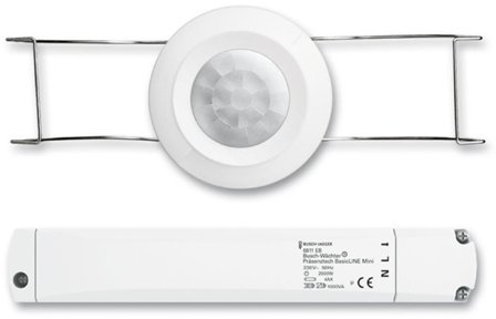 ABB 6811EB Bevegelsessensor 360°, 10-1000 lx, 230 V, Belysning