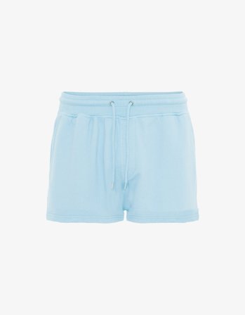Women Organic Sweatshorts - Polar Blue - XL