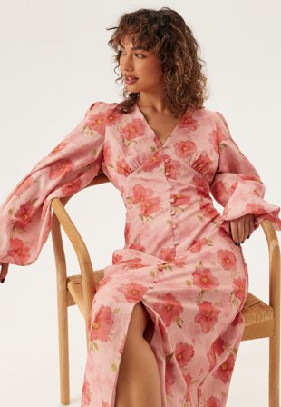 Bubbleroom Occasion-Structured Midi Dress-38