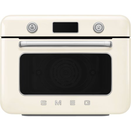 Smeg COF01CREU Fritstående dampovn, creme | KitchenOne