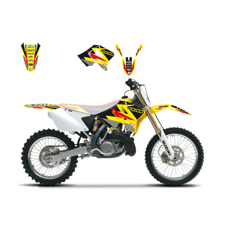 Blackbird Dream 3 Decal Kit - Suzuki RM 125 2001-2009