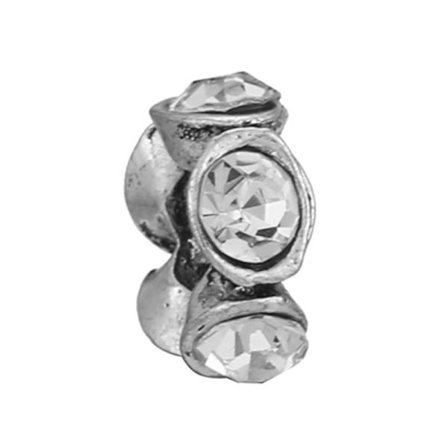 Pandoras antikke sølv hjerter. Tegneserier. Blomster diamant perlebelagte anheng 42