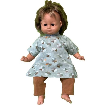 Tunika och Tights till Lillan, dockkläder