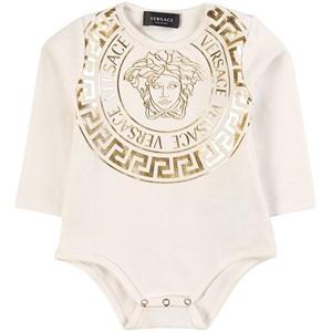Kids - Versace White Medusa Baby Body 6-9 Months - All in ones - 6-9 months - White