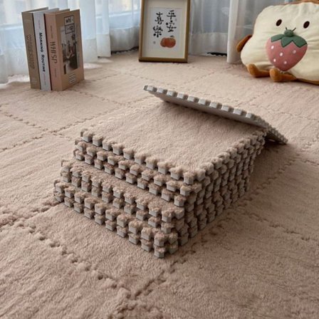 10 stk. 30*30 cm Baby Legegulv Træningsmåtte Børnemåtte LYS_ma