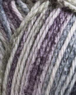 Garn Järbo Raggi 150g Liila/vihreä multi