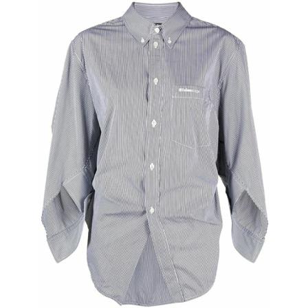 Balenciaga - Skjortor - Grå - Dam - Storlek: S, Dam, Storlek: S