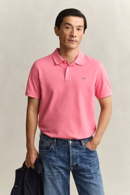 GANT - Klassisk piquéskjorte i regular fit til herre rose pink