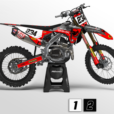 Sada Polepů Honda GrCam - Honda CRF 125F 2014-2026