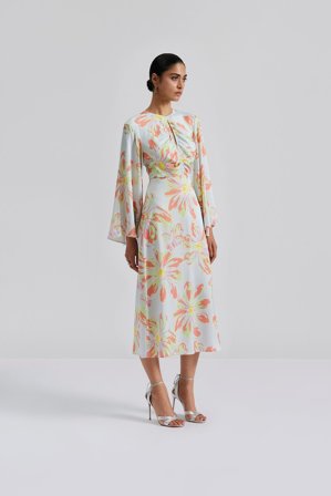 Malina - Isadora midi dress - S - Blue Lily