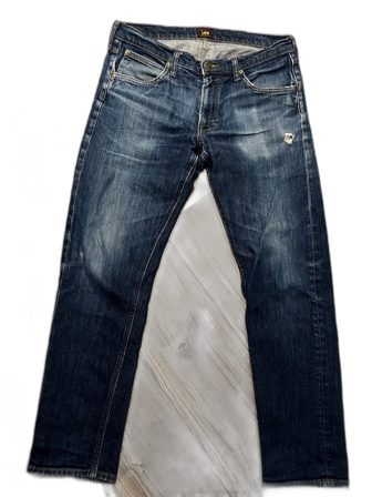 Lee jeans met snygga slitningar