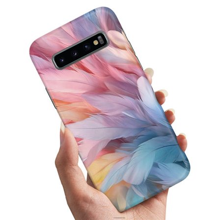 Samsung Galaxy S10 Plus - Skal/Mobilskal Feathers