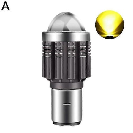 Ba20d H6 S2 S1 Led Motorcykelstrålkastare Spot Light Lampa Hi/lo Motorcykel-he