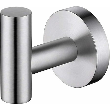 Sus304 Rustfrit Stål Badeværelse Håndklædeholder Krog Vægmonteret Krog Holder til Køkken Børstet