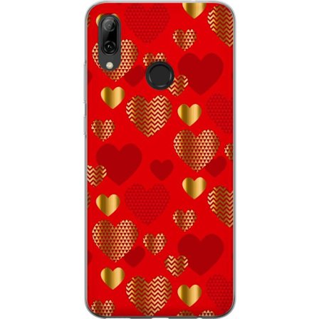 Kompatibel Mobilcover til Huawei Huawei P smart 2019 GoldenHearts