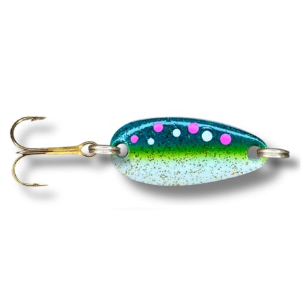 Falkfish Pärla 3,8cm, 8g - Oceanblue Yellow Gold Glitter