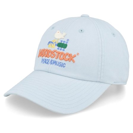 American Needle - Blå unconstructed Keps - Woodstock Ballpark Ruisseau Dad Cap @ Hatstore