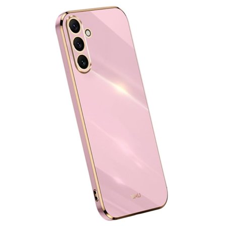 XINLI Samsung Galaxy A16 Case with gold frame - Purple