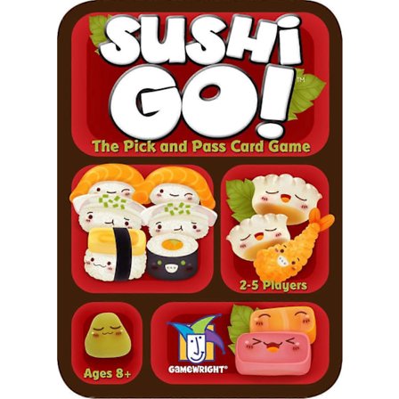 Kroeger Sushi Go! - Kortspillet der velger og gir videre, styrker sannsynlighet, strategisk tenkning. (FMY)