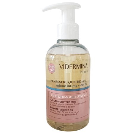 VIDERMINA Olio Dermodetergente Igiene Intima e Corpo 300ml - Igiene