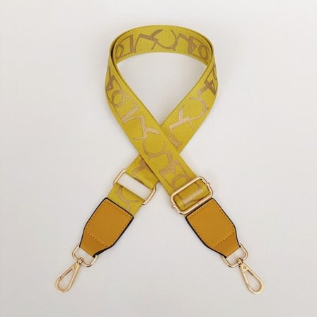 Crossbody Bag Strap Skulderveske Belter GUL