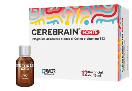 Cerebrain Forte 12 Flaconcini - Integratore per la Mente