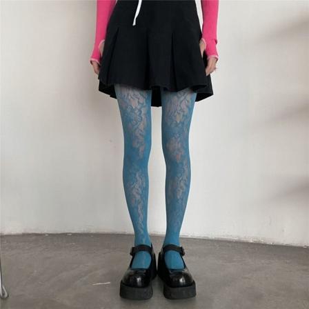 Mesh Damstrumpor BLÅ #1 Blue #1