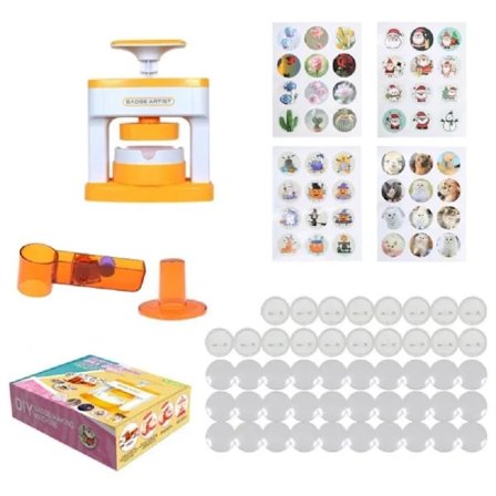 Lasten Merkkipainike Konen DIY-napit Kone