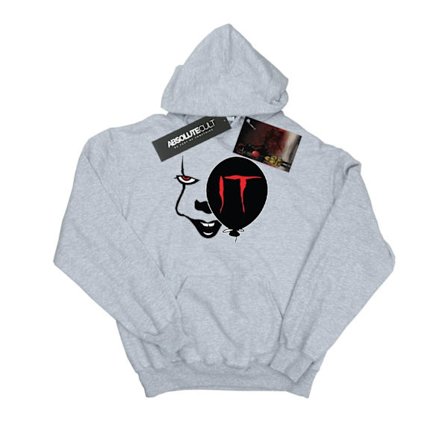 It Herr Pennywise Leende Hoodie L Sports Grey