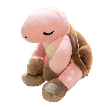 Plys havskildpaddelegetøj Bløde tøjdyr Skildpaddedukke PINK Y