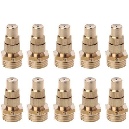 10 st Full Cup Justerbara Munstycken Jordbruksbesprutning för Grönare Bevattning