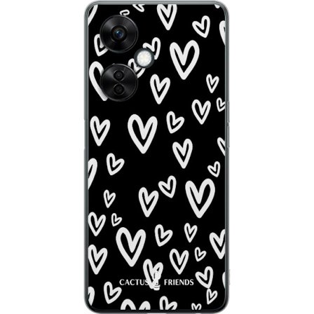 Yhteensopiva Puhelinkuori OnePlus OnePlus Nord CE3 Cactus and Friends - Handdrawn Love Chaos