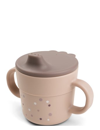 Done by Deer Foodie Spout Cup Happy Dots - Pink - ONE SIZE