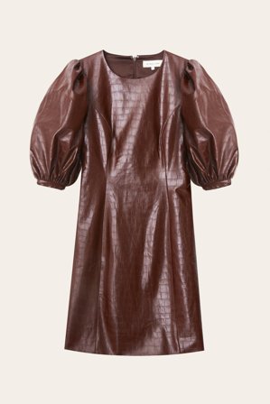 Malina - Vivianne mini dress - XL - Brown