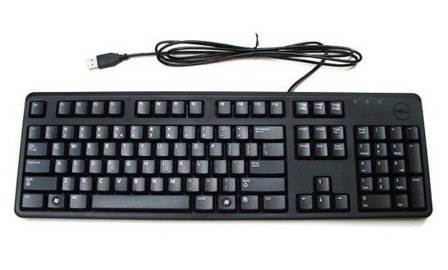 WYSE Dell KB212-B USB Keyboard for Dell T, D, P, Z class and Xenith 2/Xenith Pro 2. (Black colour) US-International