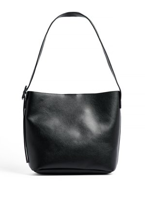 NA-KD Stofftasche mit Schnalle - Taschen - Schwarz - One Size