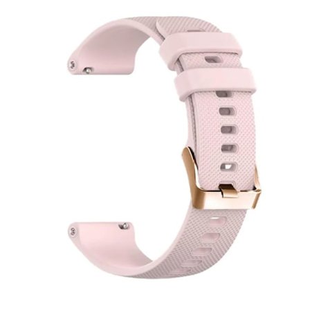 Garmin Smartwatch Armbandsersättning 20mm – Silikonarmband, Rosa