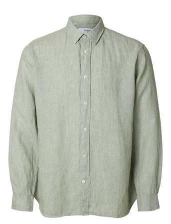 Selected | Slhregkylian Linen Ls Shirt | S
