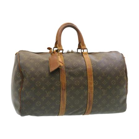 Louis Vuitton Vintage, Pre-owned Keepall 45 Bruin, Dames, Maat:ONE Size