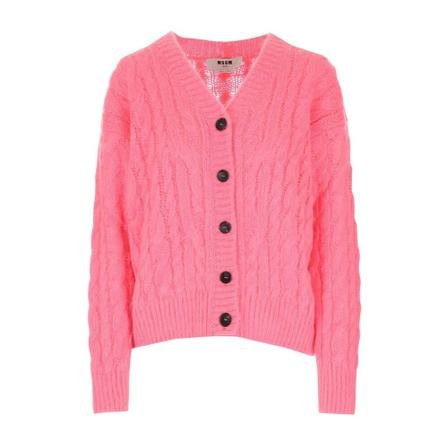 Msgm 3141Mdm13821777115 Cardigan Pink, Dame Cardigans