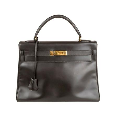 Hermès Vintage, Pre-owned Leather Shoulder Bag Bruin, Dames, Maat:ONE Size